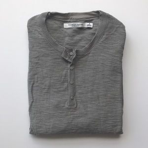 Thomas Payne Grey Henley